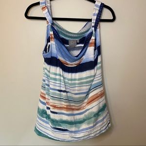Vanessa Virginia Multicolor Comfort Top